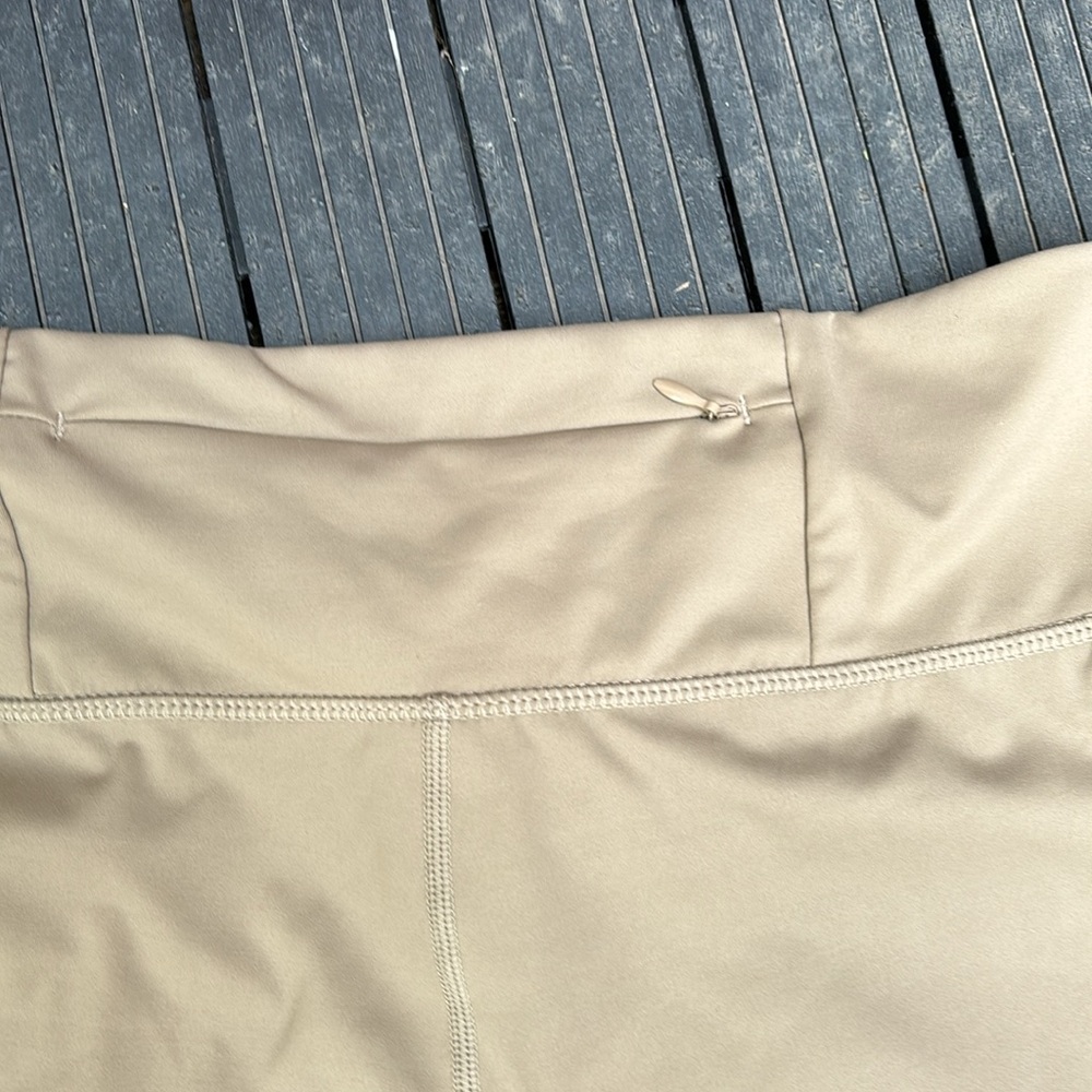 NWT Satiny XL biker shorts sand colored - Picture 6 of 8
